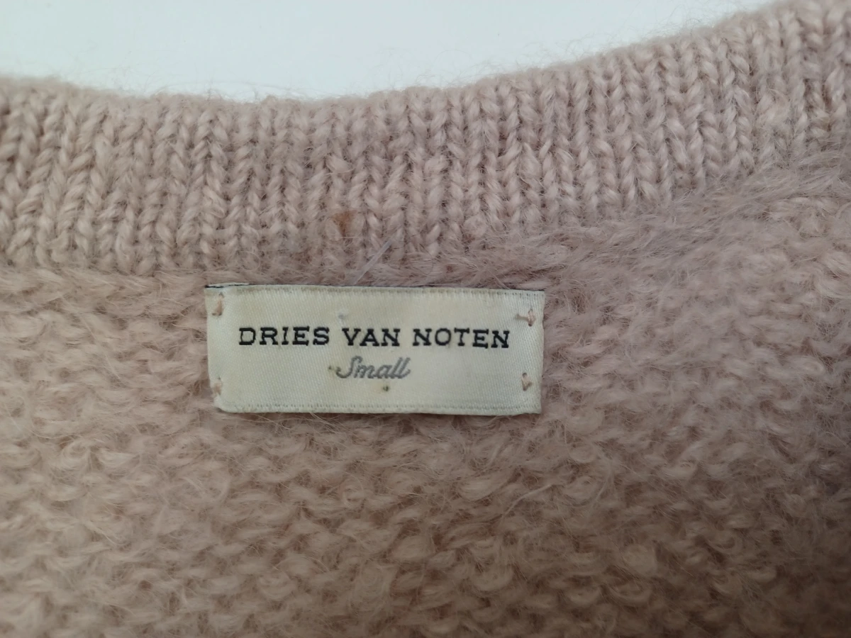 Dries Van Noten gebreide jurk / lange trui - foto 9