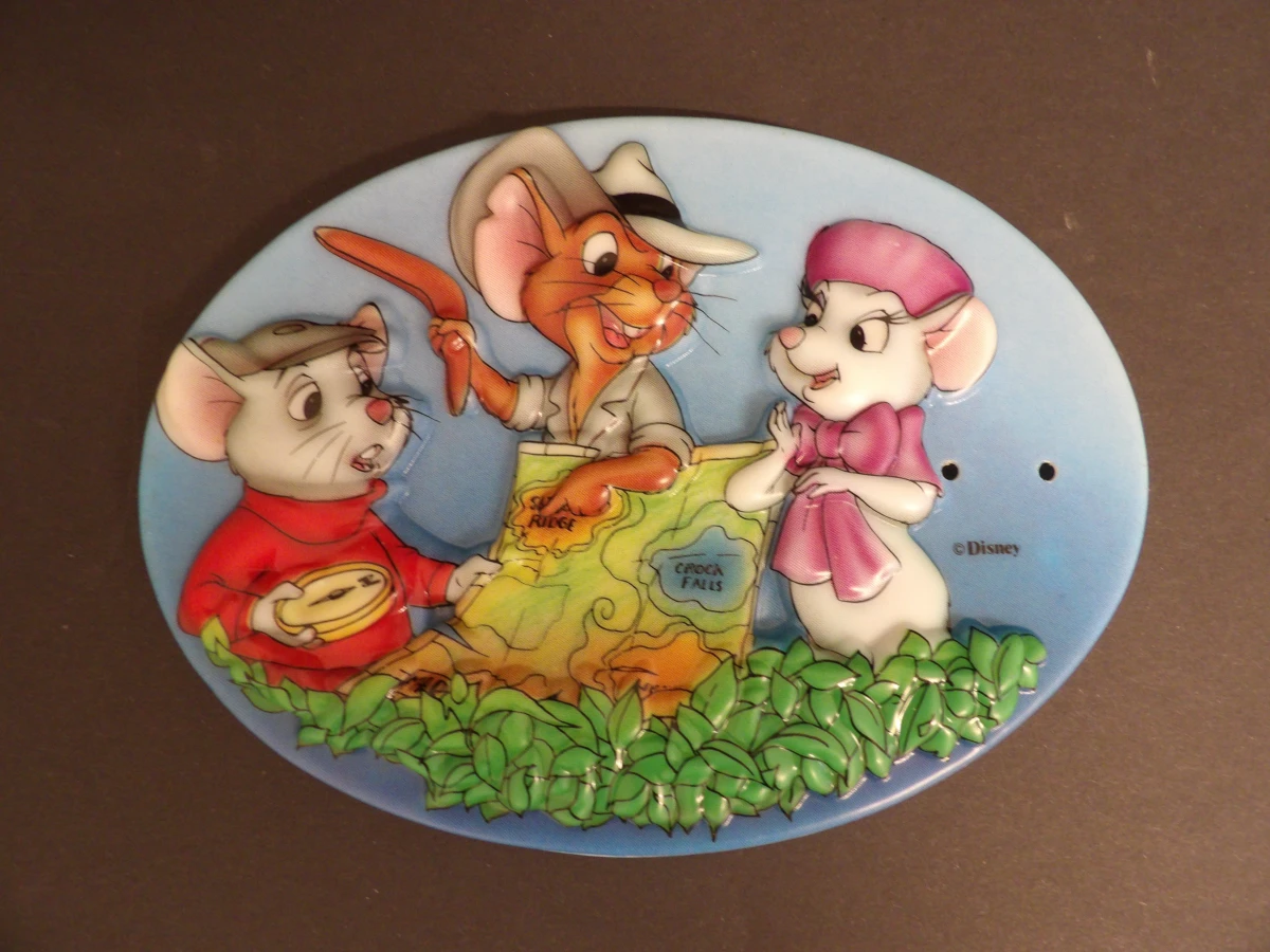 Vintage Disney wandlamp (Bernard en Bianca) - foto 3