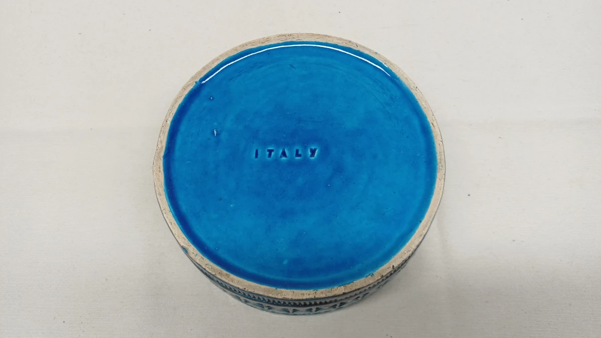 Vintage Bitossi "Rimini Blu" asbakken door Aldo Londi - foto 6
