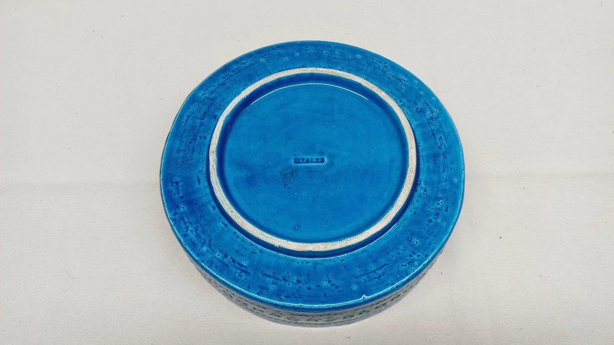 Vintage Bitossi "Rimini Blu" asbakken door Aldo Londi - foto 3