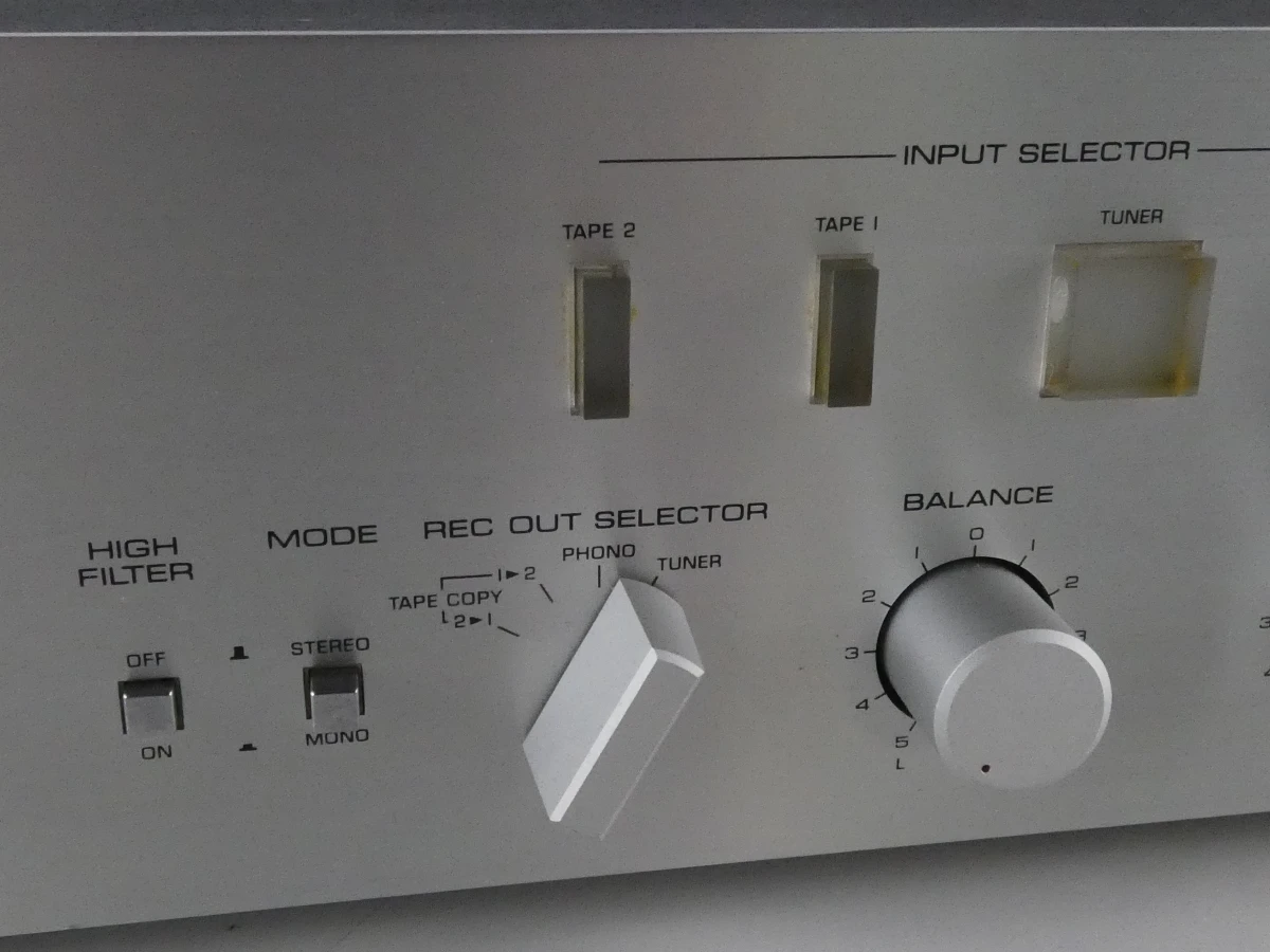 Yamaha stereo versterker A-550 - foto 4