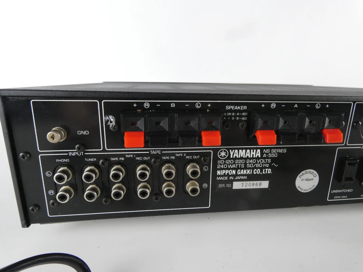 Yamaha stereo versterker A-550 - foto 10