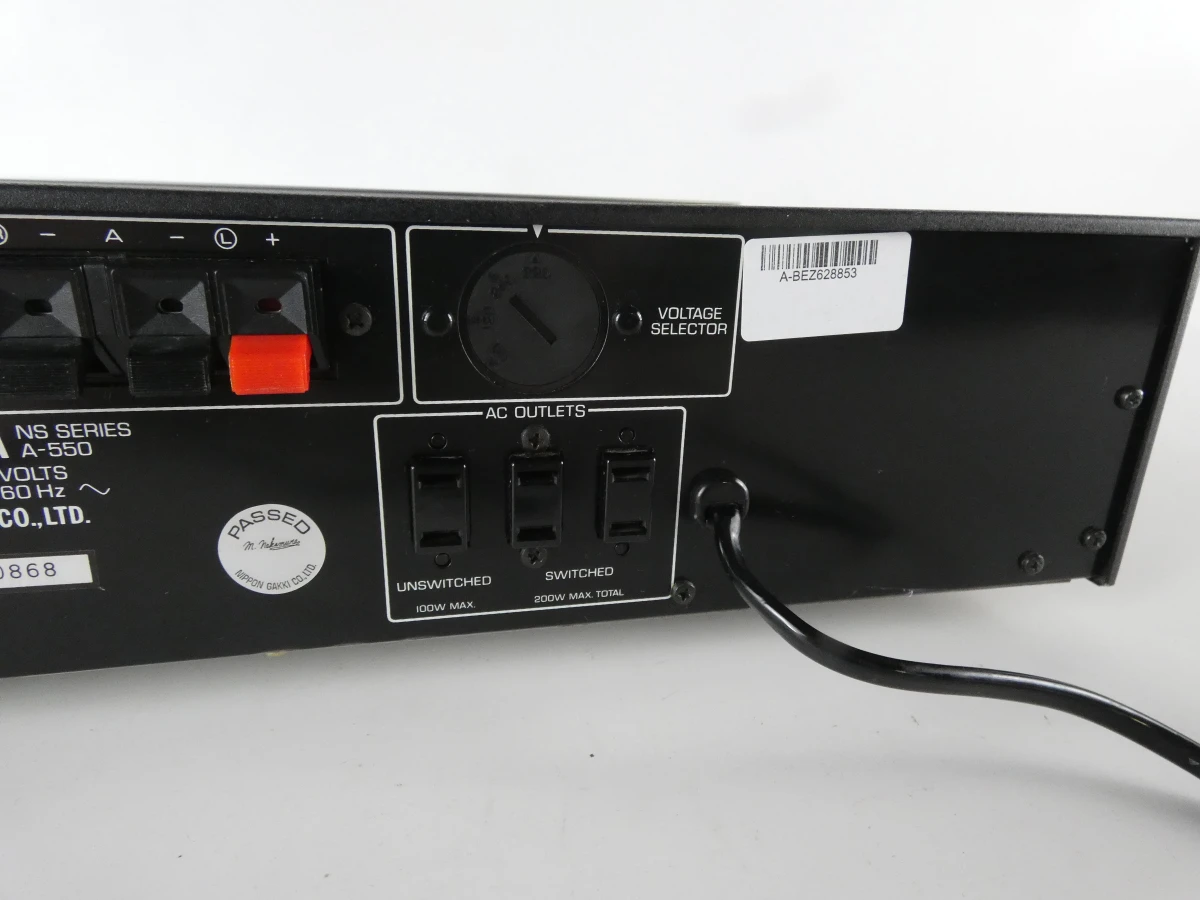 Yamaha stereo versterker A-550 - foto 12