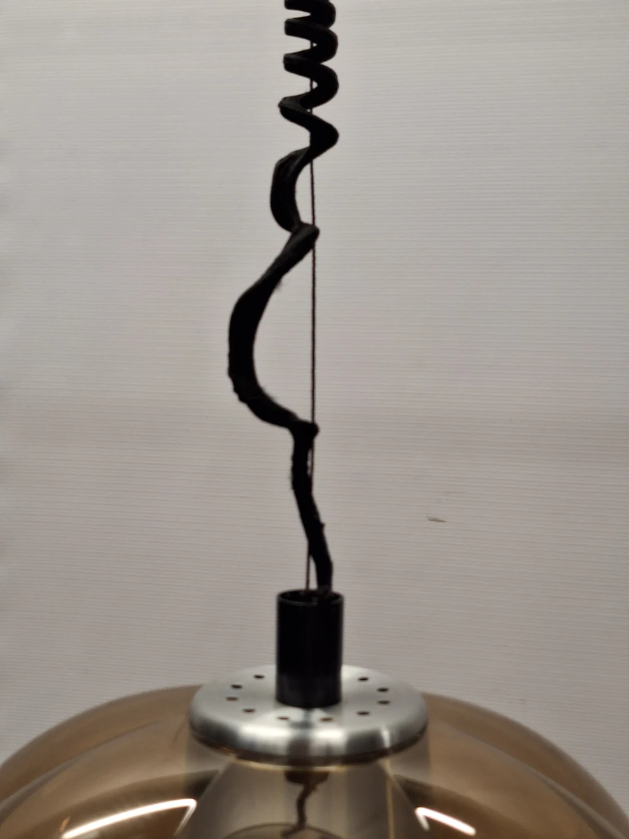 Vintage Herda “Flower” Space Age hanglamp - iconisch jaren ’70 design - foto 4
