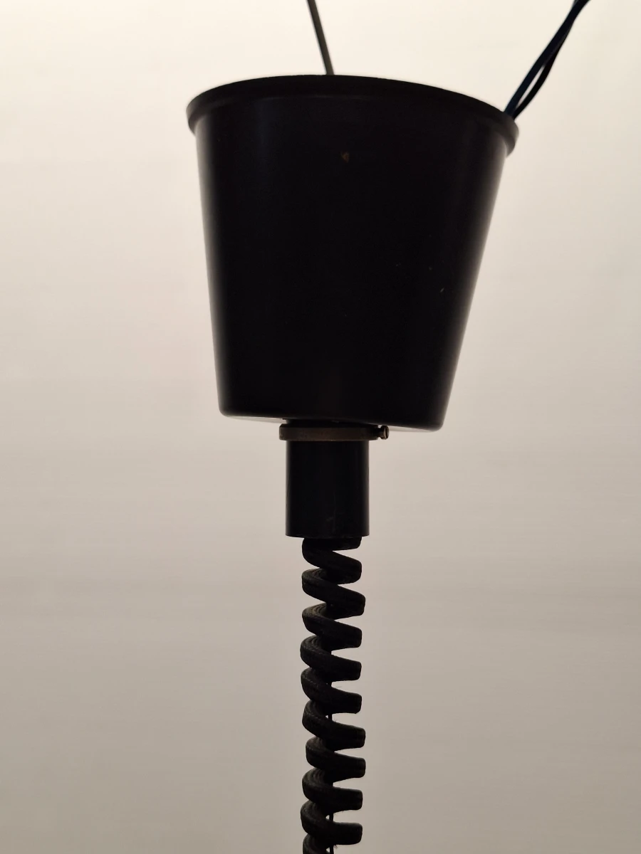 Vintage Herda “Flower” Space Age hanglamp - iconisch jaren ’70 design - foto 6