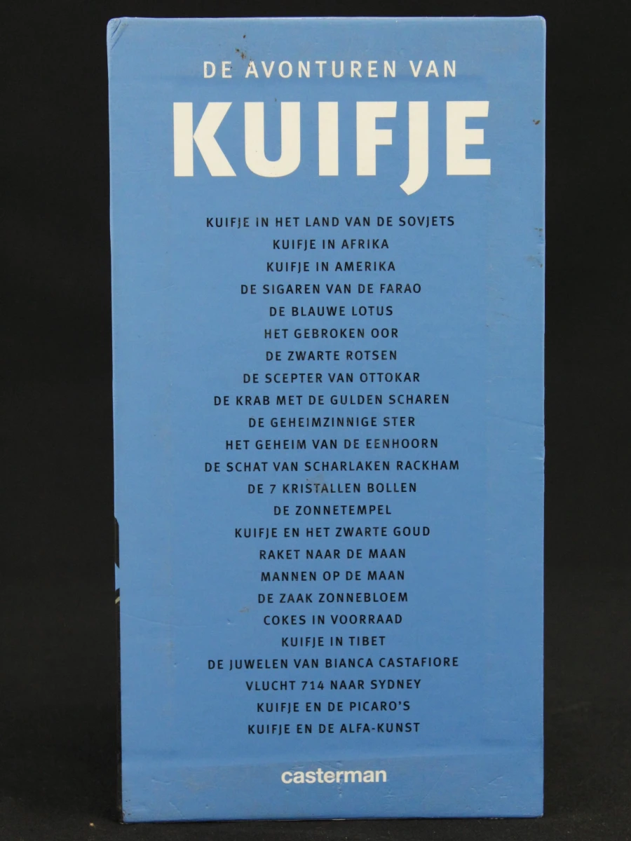 Boxset De Avonturen van Kuifje, verzamelbox (blauwe editie) Hergé Standaard uitgeverij - foto 3