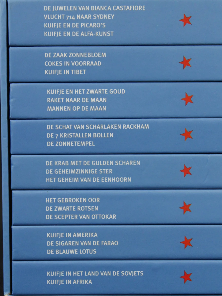 Boxset De Avonturen van Kuifje, verzamelbox (blauwe editie) Hergé Standaard uitgeverij - foto 4