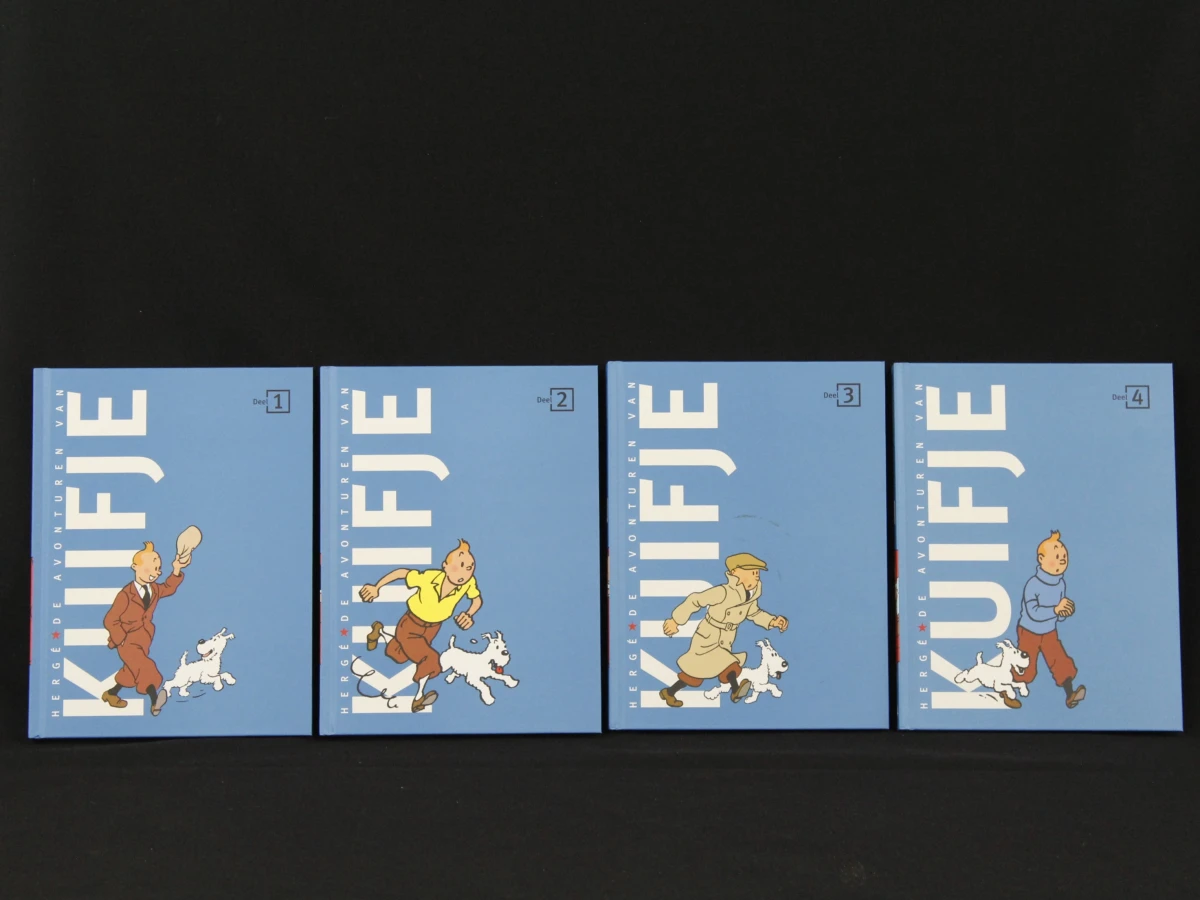 Boxset De Avonturen van Kuifje, verzamelbox (blauwe editie) Hergé Standaard uitgeverij - foto 5