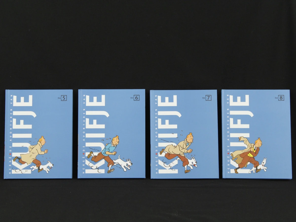 Boxset De Avonturen van Kuifje, verzamelbox (blauwe editie) Hergé Standaard uitgeverij - foto 6