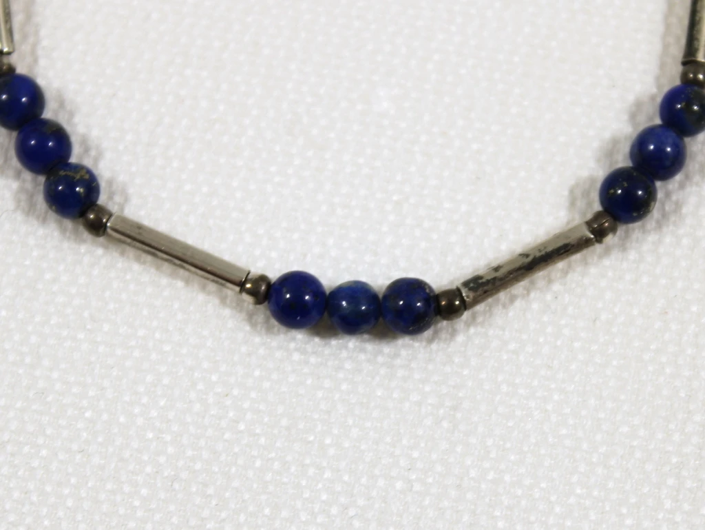 Armband met 925 Zilver en Lapis Lazuli - foto 2