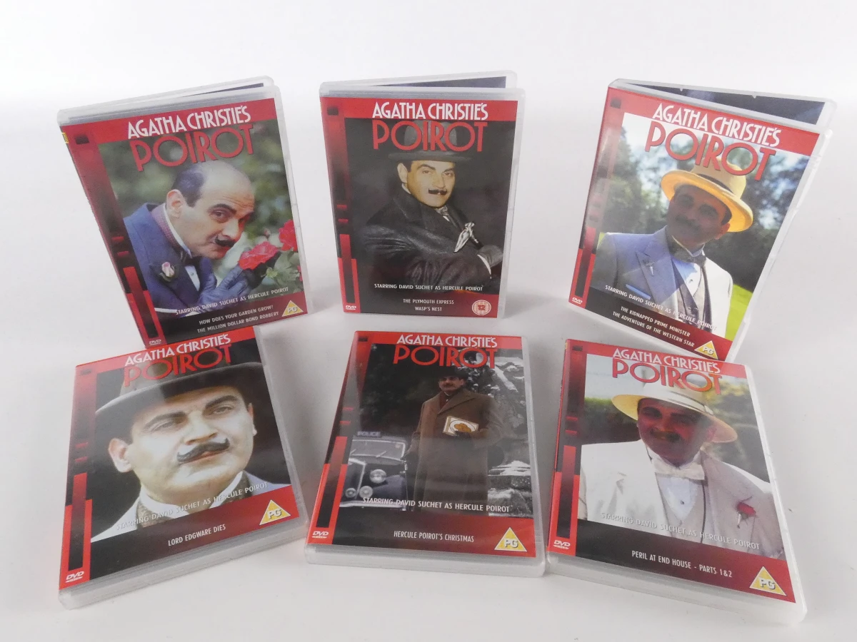 Agatha Christie's Poirot DVD collectie met 31 discs - foto 2