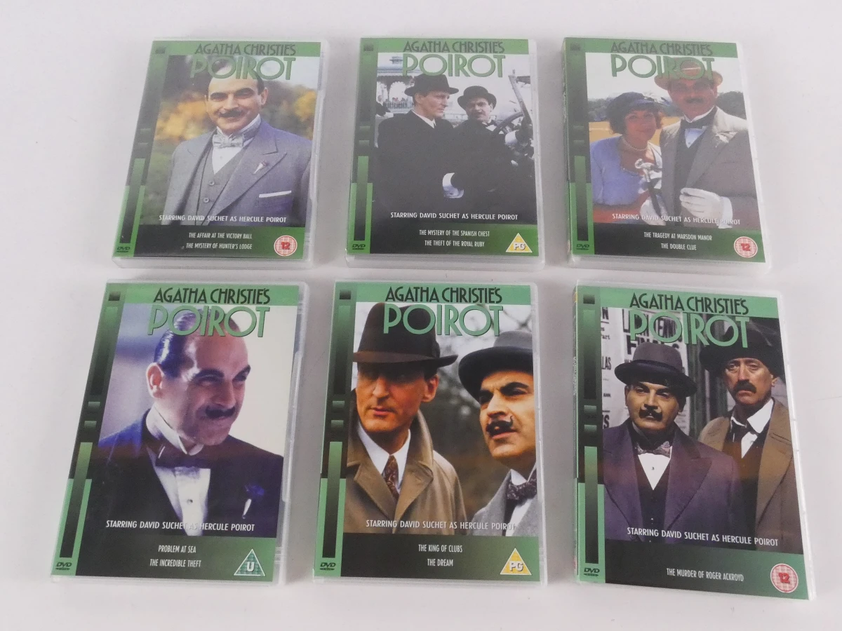 Agatha Christie's Poirot DVD collectie met 31 discs - foto 6