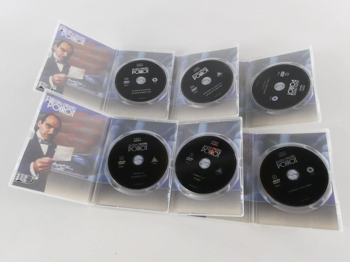 Agatha Christie's Poirot DVD collectie met 31 discs - foto 7