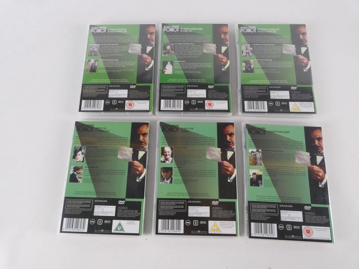 Agatha Christie's Poirot DVD collectie met 31 discs - foto 9