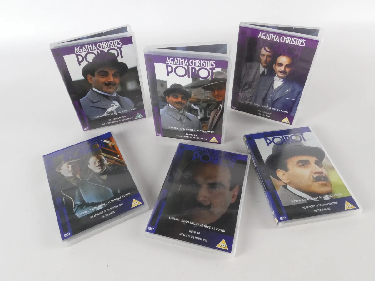 Agatha Christie's Poirot DVD collectie met 31 discs - foto 10