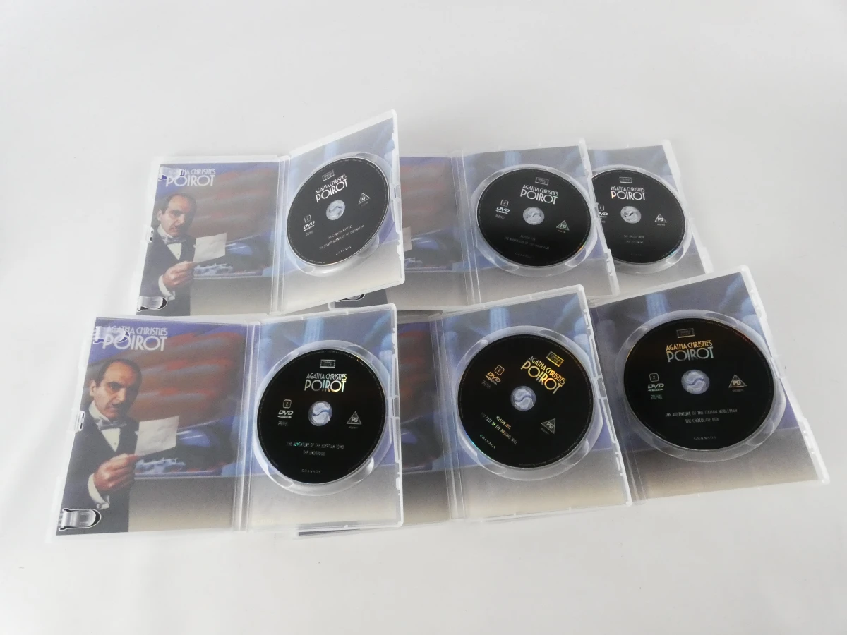 Agatha Christie's Poirot DVD collectie met 31 discs - foto 11