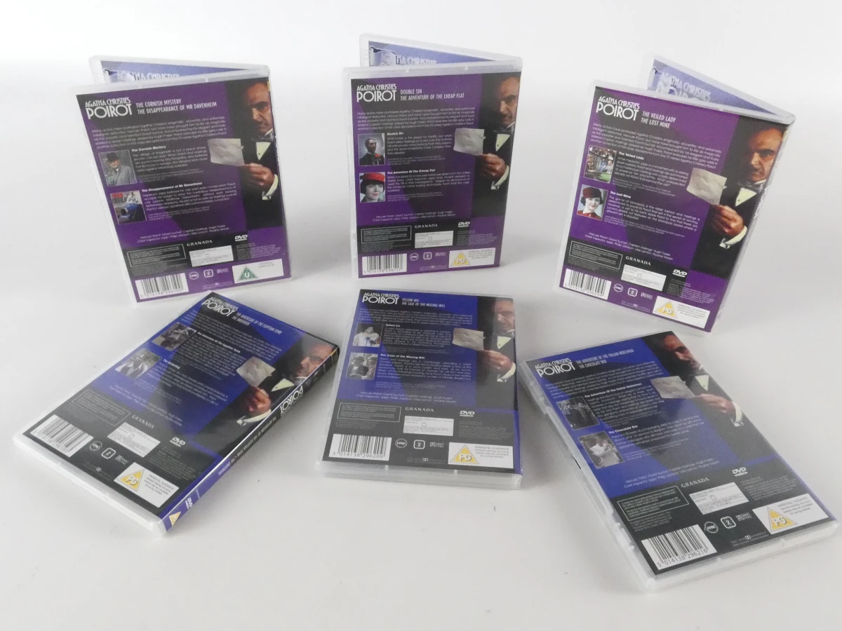 Agatha Christie's Poirot DVD collectie met 31 discs - foto 13