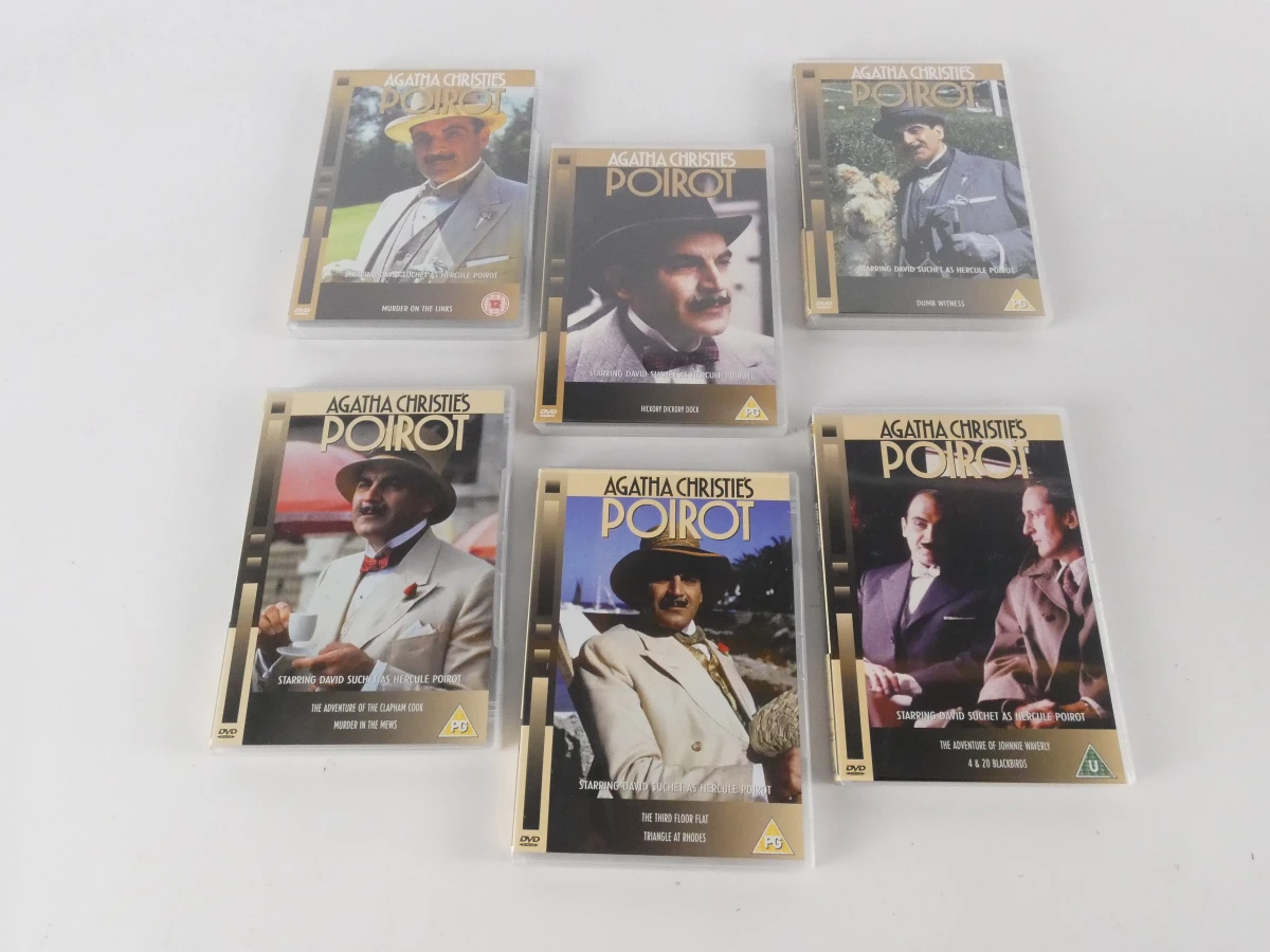 Agatha Christie's Poirot DVD collectie met 31 discs - foto 14