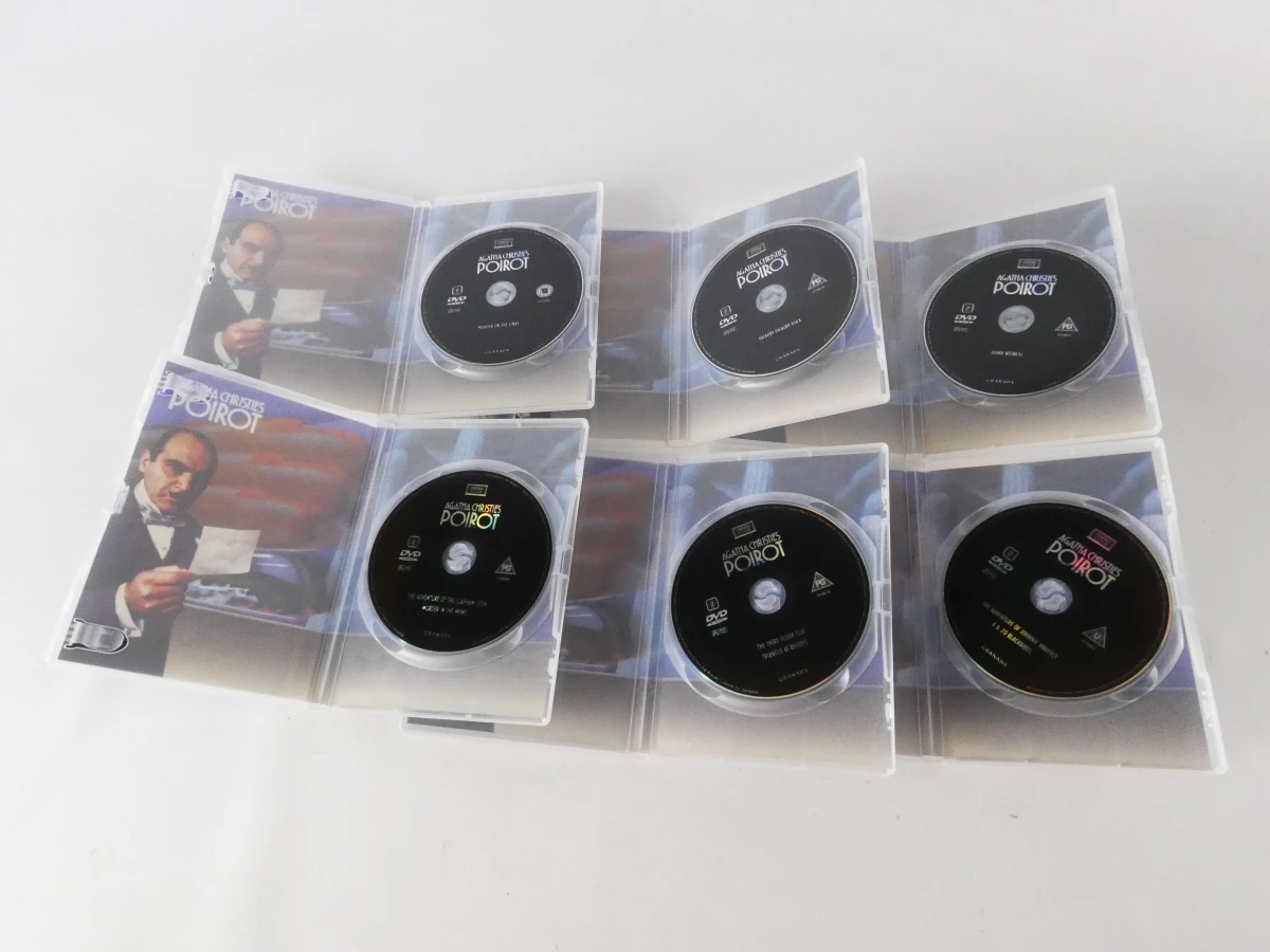 Agatha Christie's Poirot DVD collectie met 31 discs - foto 15