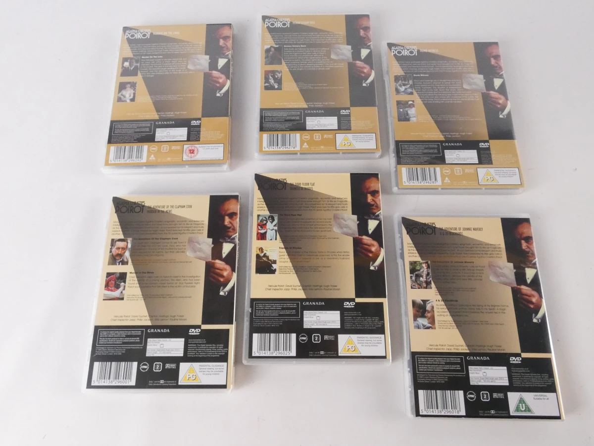 Agatha Christie's Poirot DVD collectie met 31 discs - foto 17