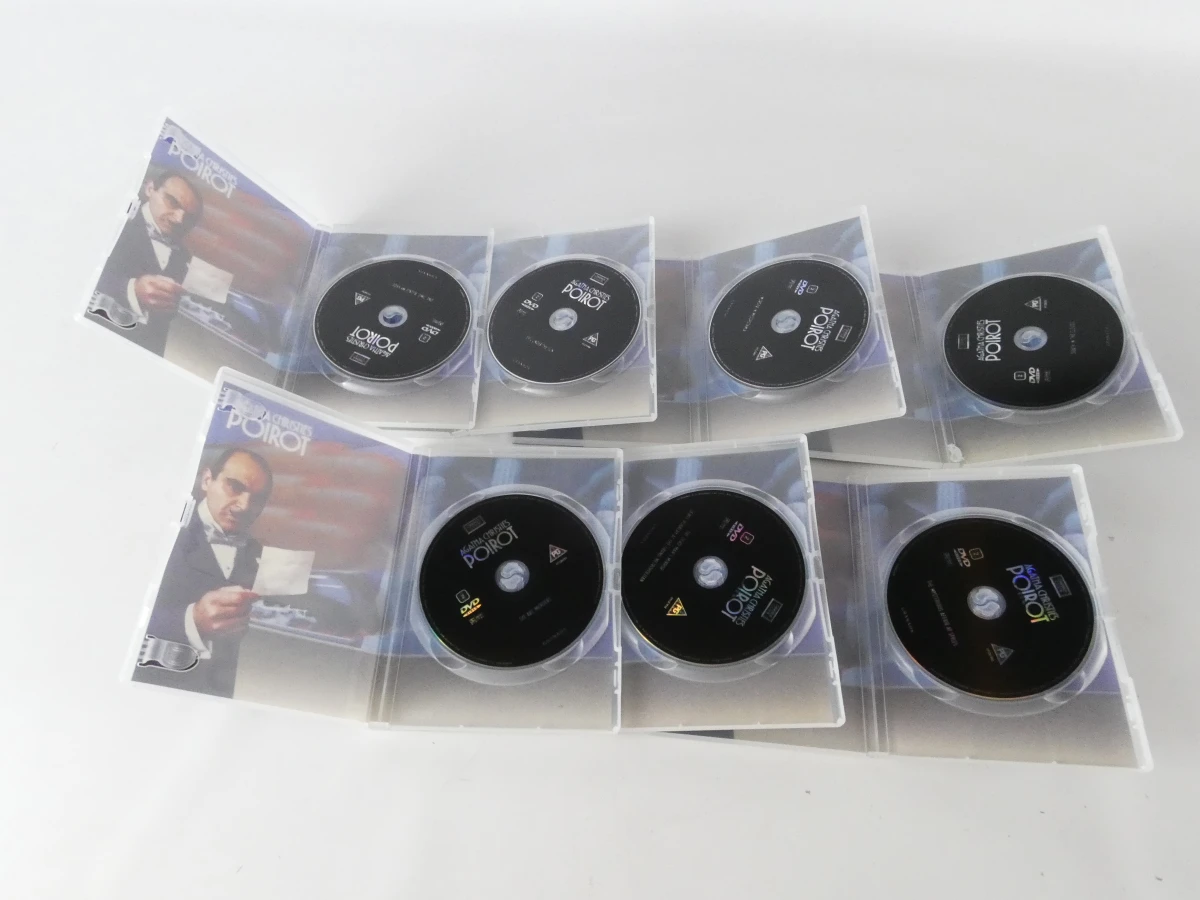 Agatha Christie's Poirot DVD collectie met 31 discs - foto 19