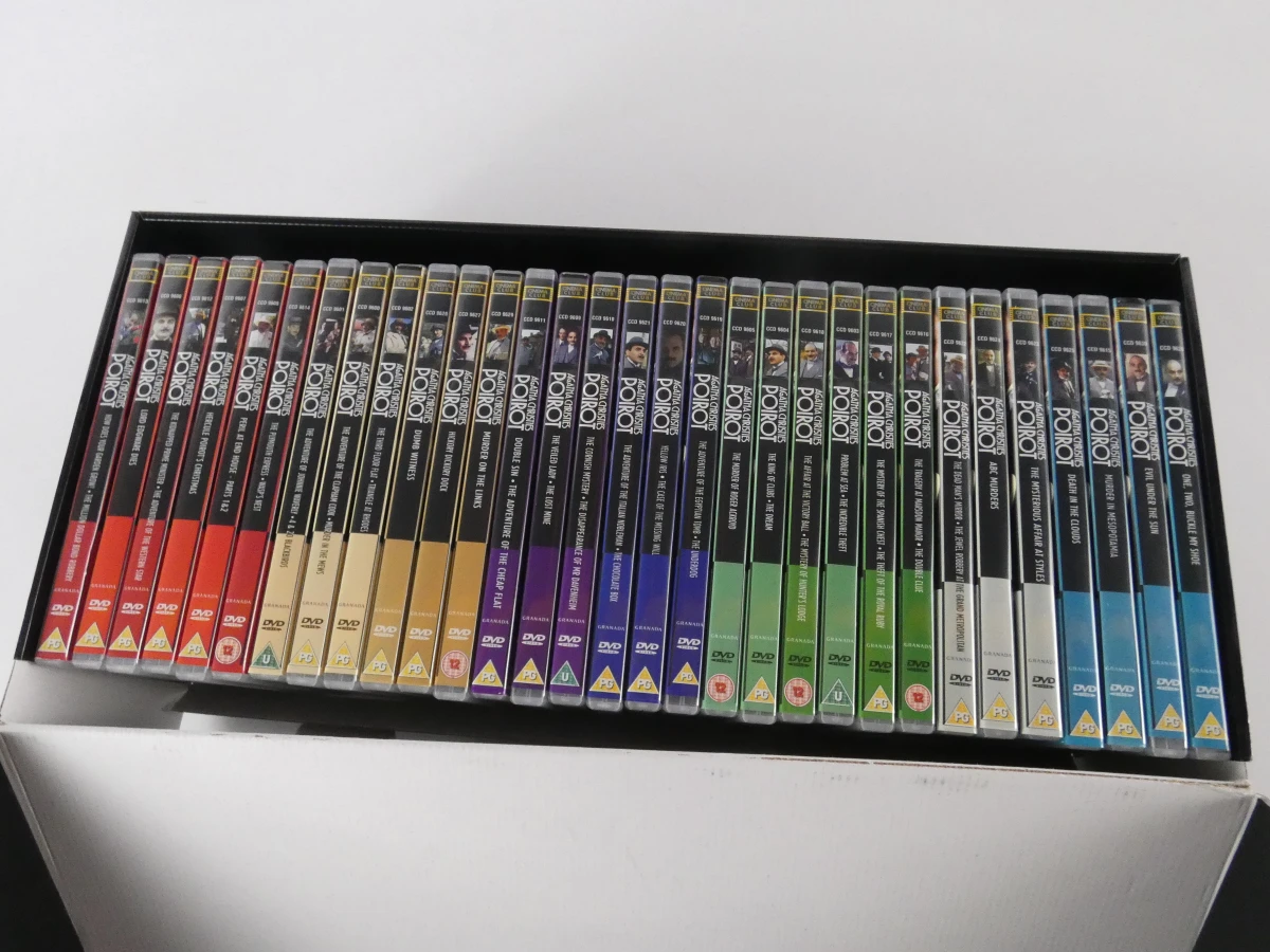 Agatha Christie's Poirot DVD collectie met 31 discs - foto 22