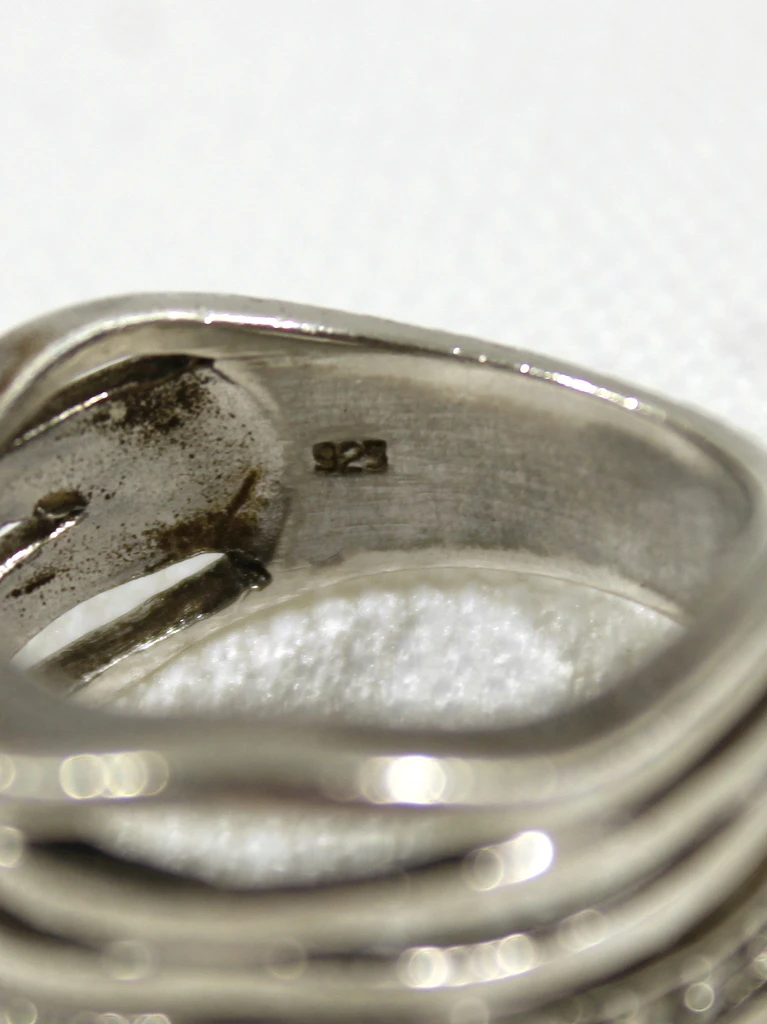 Kunstzinnige 925 Zilveren Ring - foto 5