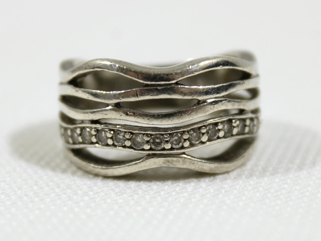Kunstzinnige 925 Zilveren Ring - foto 2
