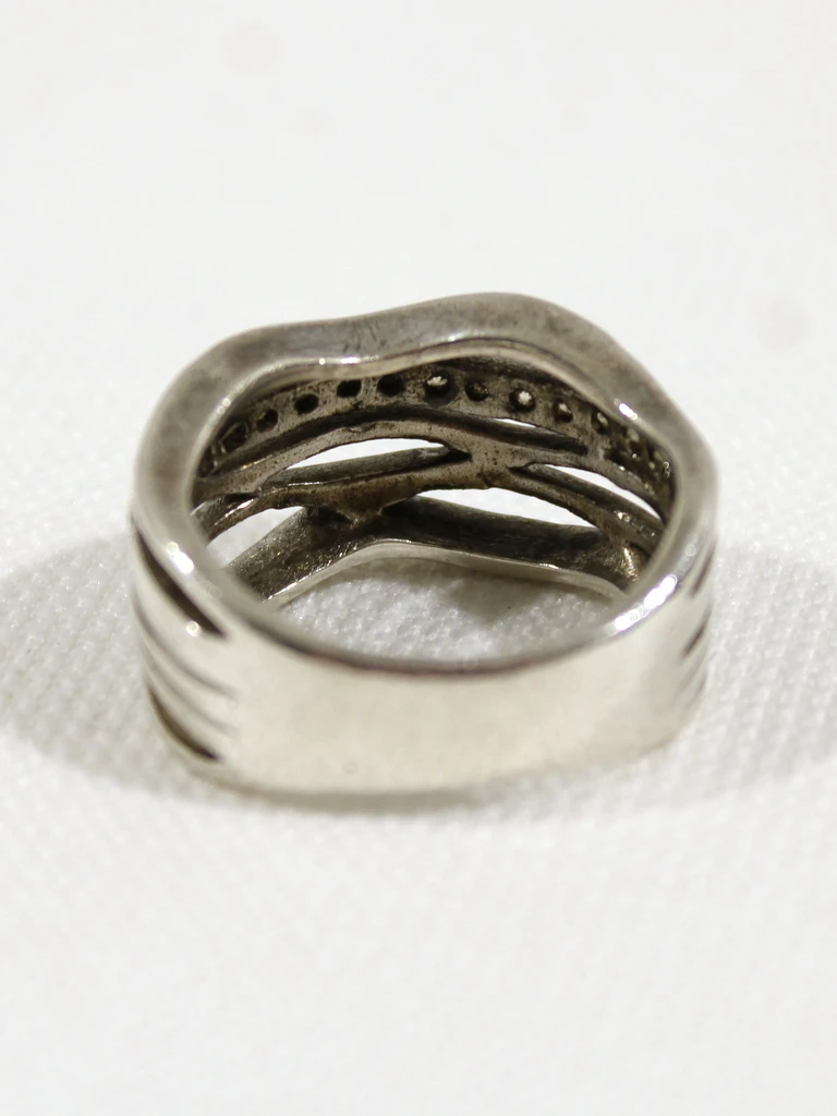 Kunstzinnige 925 Zilveren Ring - foto 4