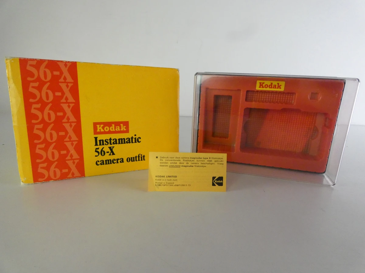 Kodak Instamatic 56-X vintage camera met doos - foto 12