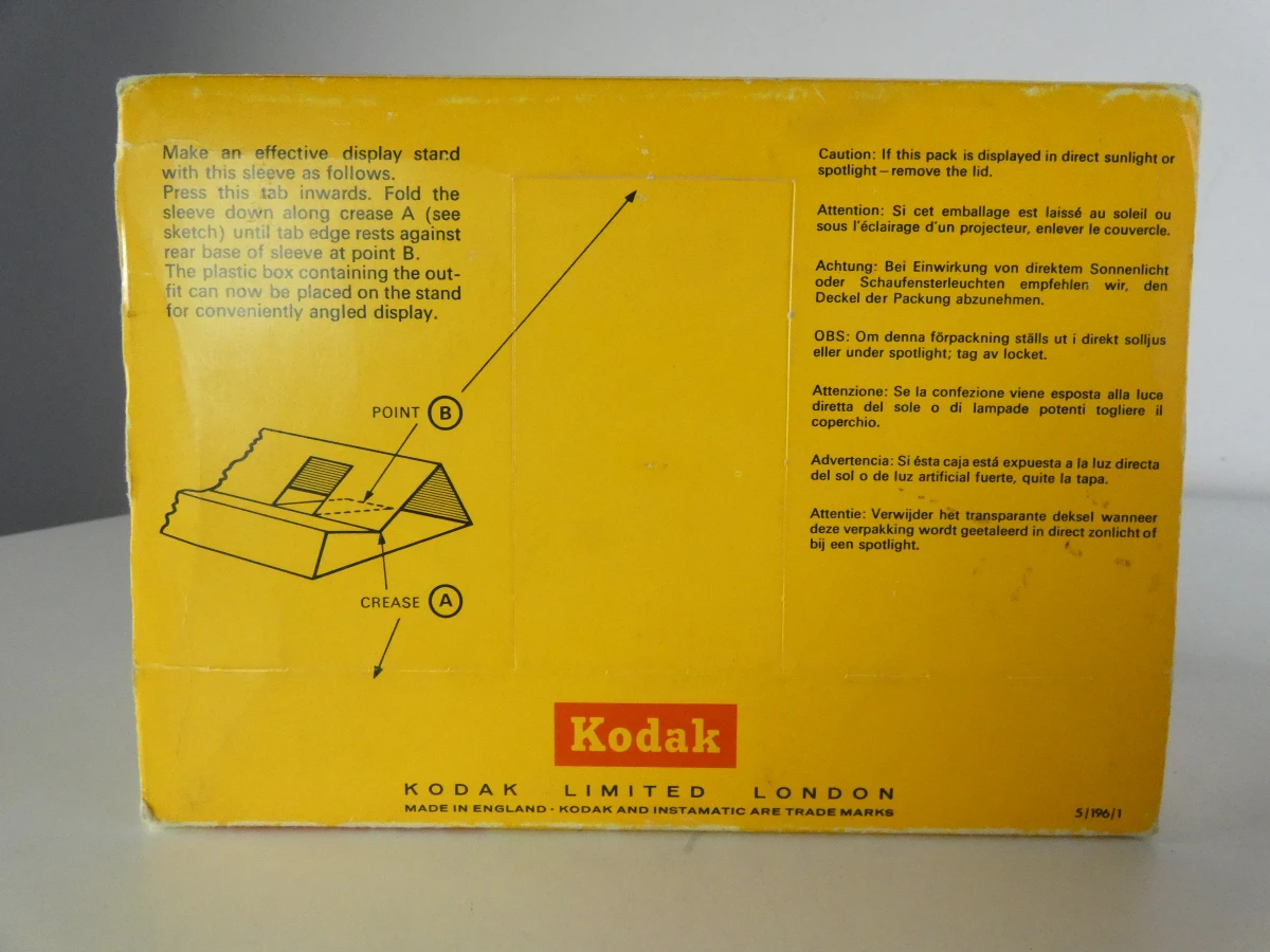 Kodak Instamatic 56-X vintage camera met doos - foto 14