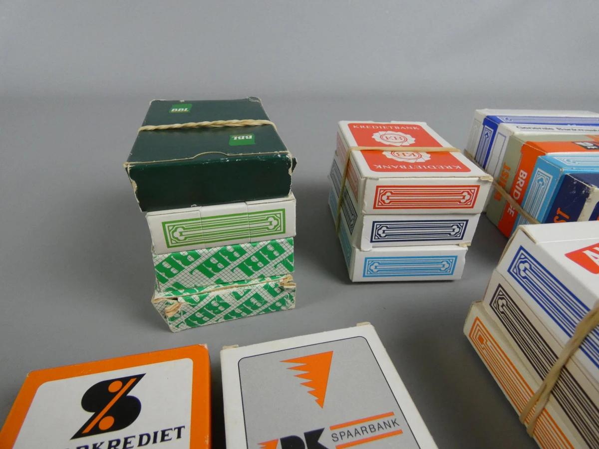 25 sets speelkaarten banken - foto 9