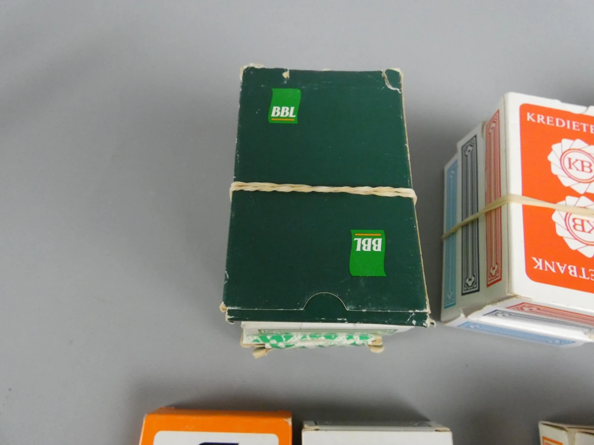 25 sets speelkaarten banken - foto 3