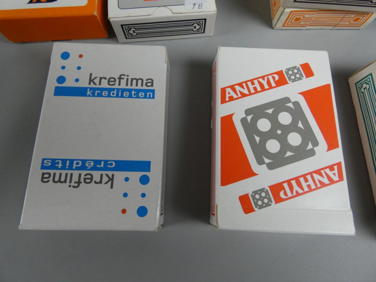 25 sets speelkaarten banken - foto 5