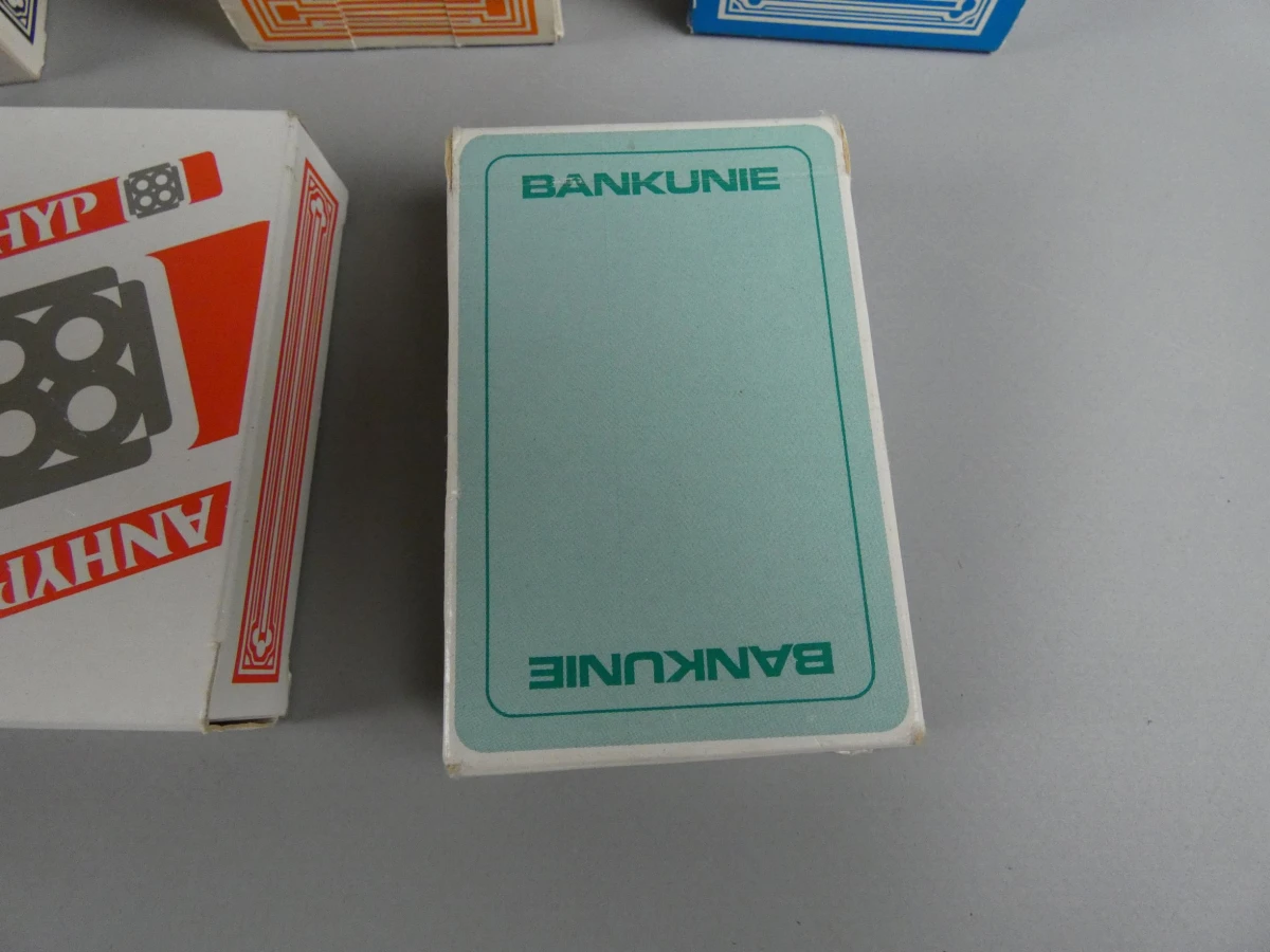 25 sets speelkaarten banken - foto 6