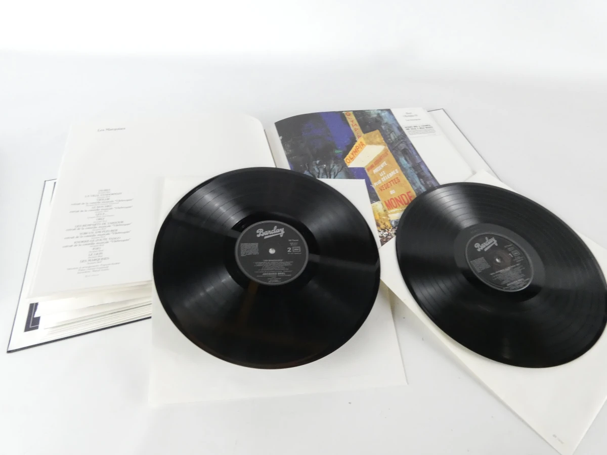 Jacques Brel – L'Œuvre Intégrale, Barclay Records, 14 lp's, verzameluitgave - foto 2