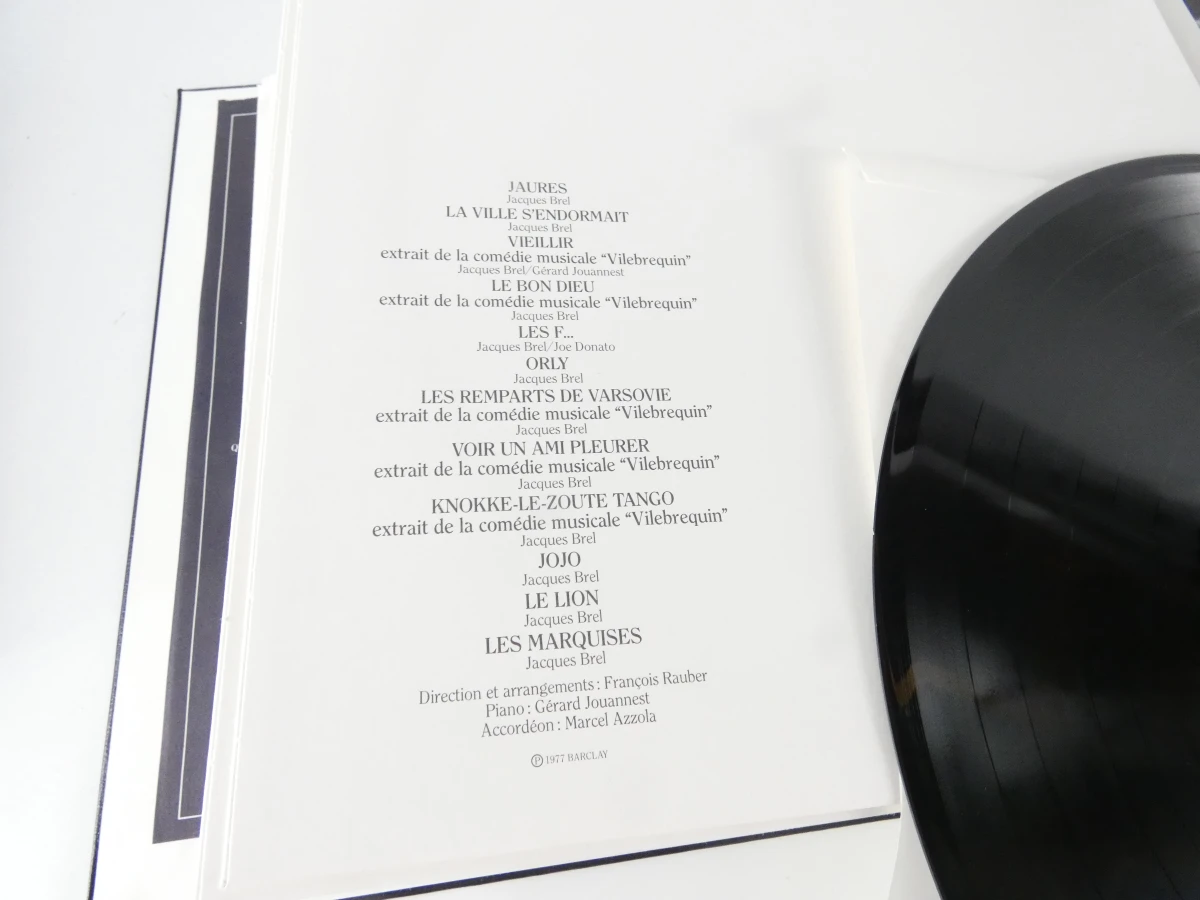 Jacques Brel – L'Œuvre Intégrale, Barclay Records, 14 lp's, verzameluitgave - foto 3
