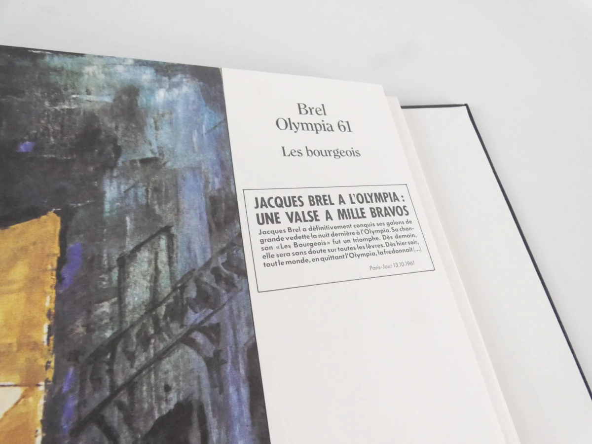 Jacques Brel – L'Œuvre Intégrale, Barclay Records, 14 lp's, verzameluitgave - foto 4