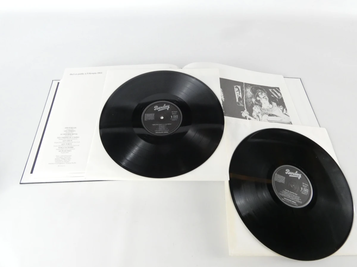Jacques Brel – L'Œuvre Intégrale, Barclay Records, 14 lp's, verzameluitgave - foto 6