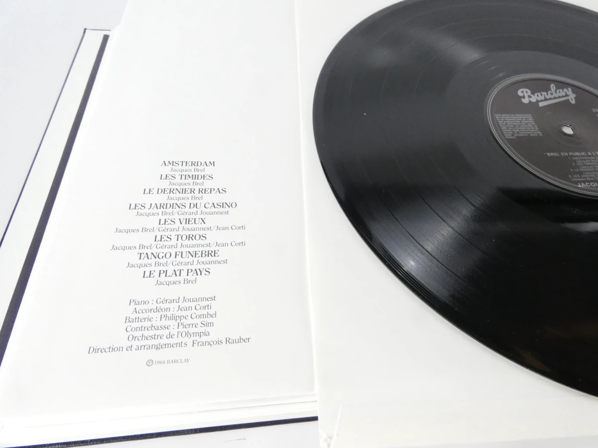 Jacques Brel – L'Œuvre Intégrale, Barclay Records, 14 lp's, verzameluitgave - foto 7