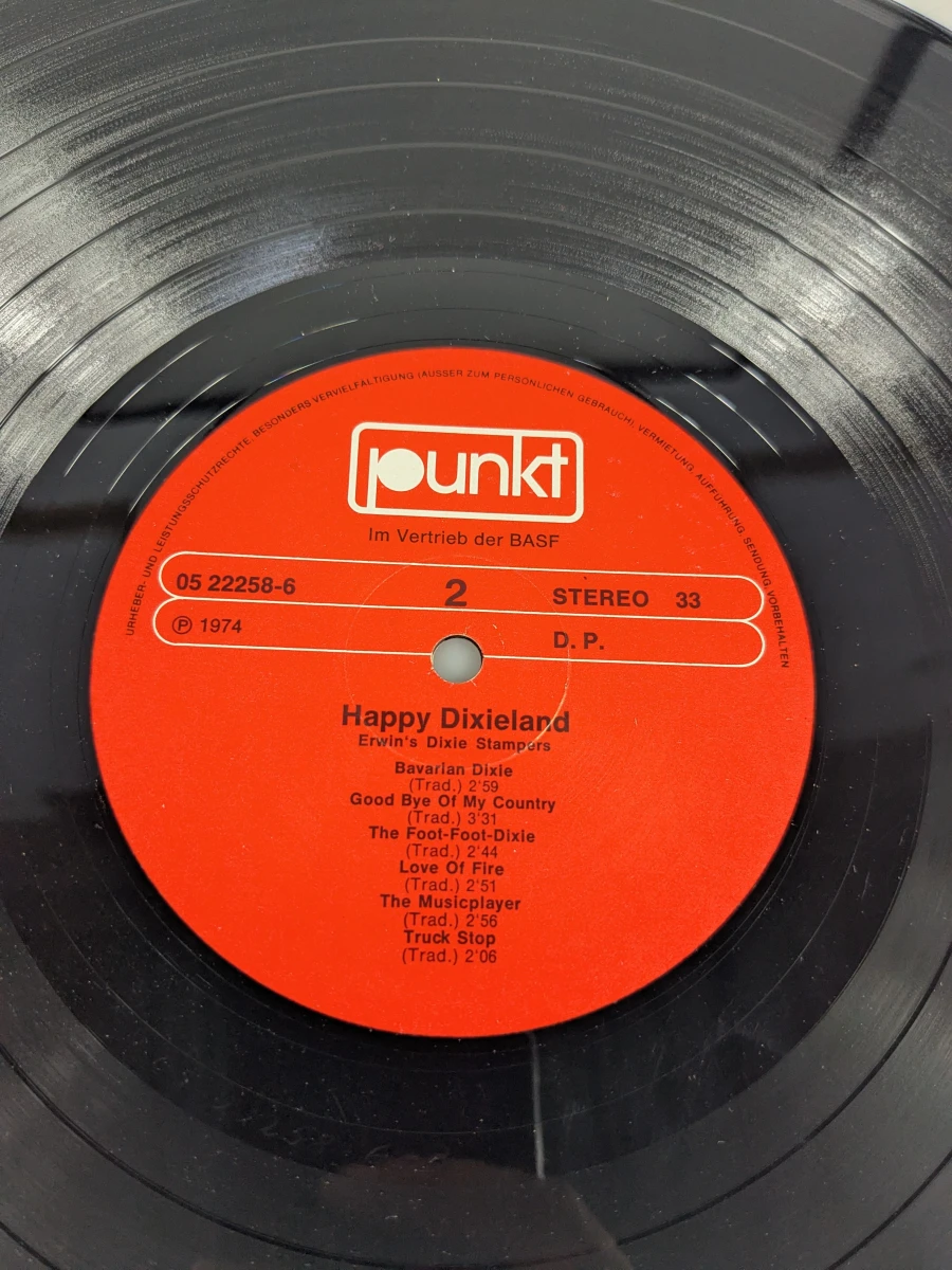 Vinylplaat Erwin's Dixie Stampers - Happy Dixieland - foto 4