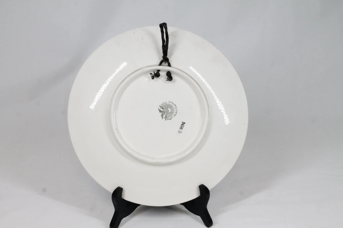 Antiek aardewerken wandbord - Villeroy & Boch - foto 2