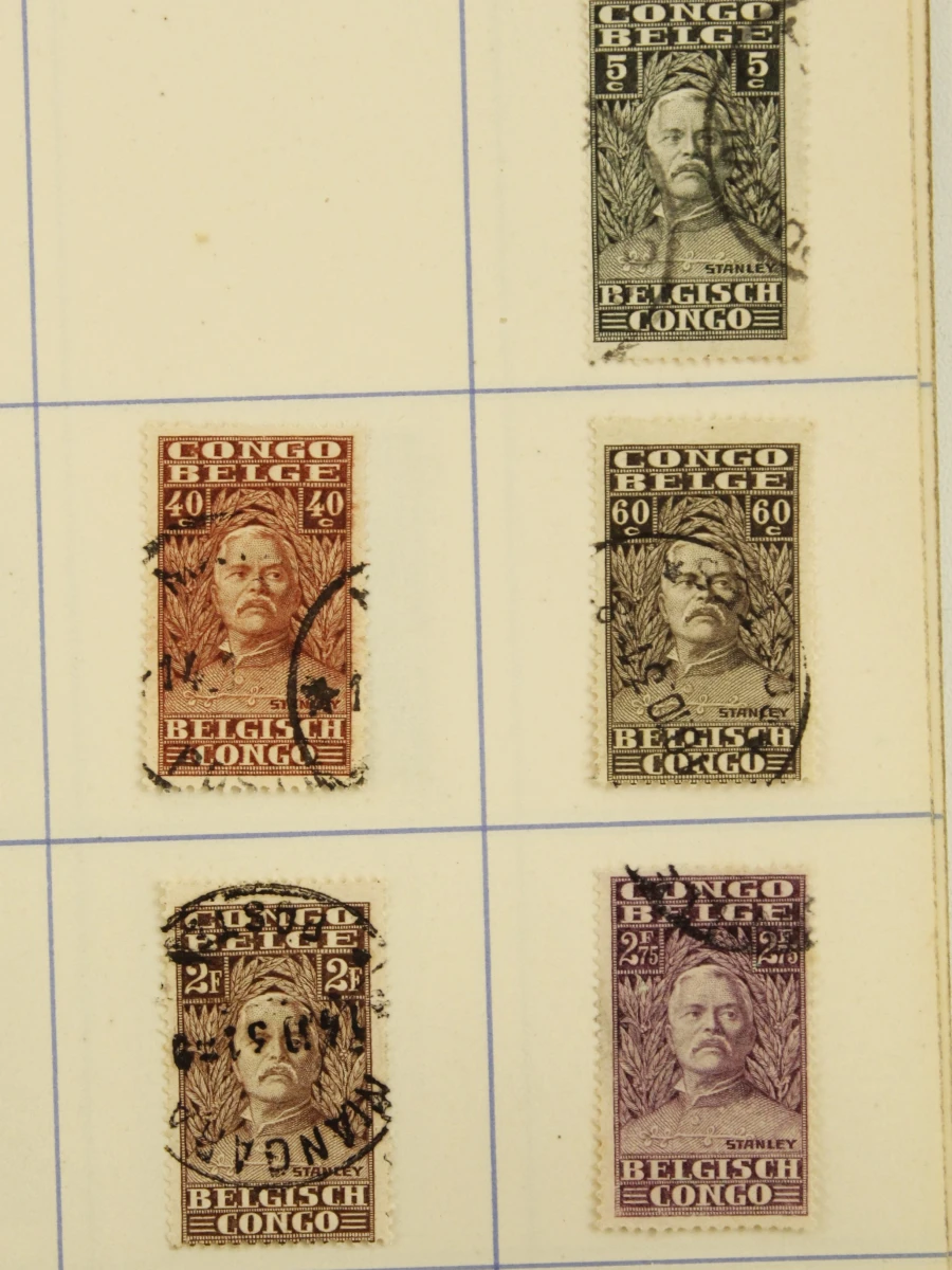 Verzameling oude postzegelalbums en losse postzegels - foto 17