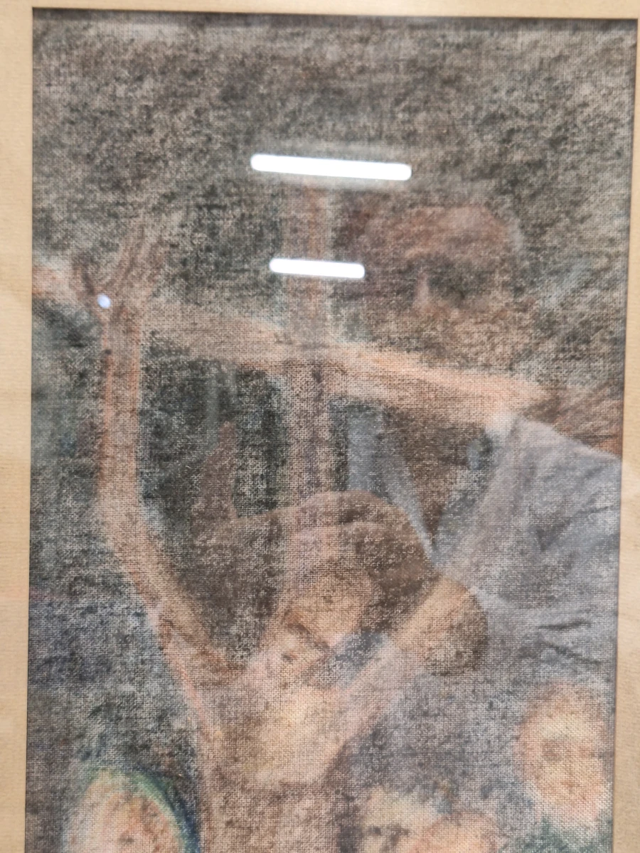 Religieus schilderij ‘Kruisiging’ uit 1957 - Andreas Vanvlasselaer - foto 5