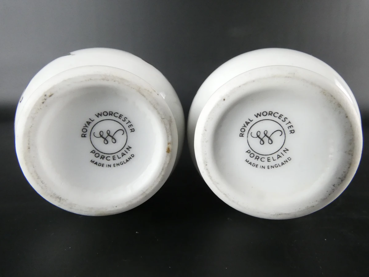 Set van 4 vintage porseleinen egg coddlers - foto 10