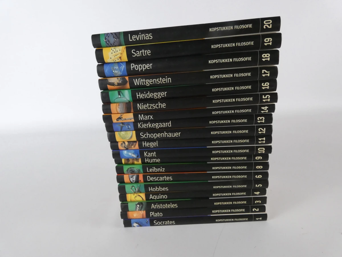Set Kopstukken Filosofie boeken, 19 delen - foto 17