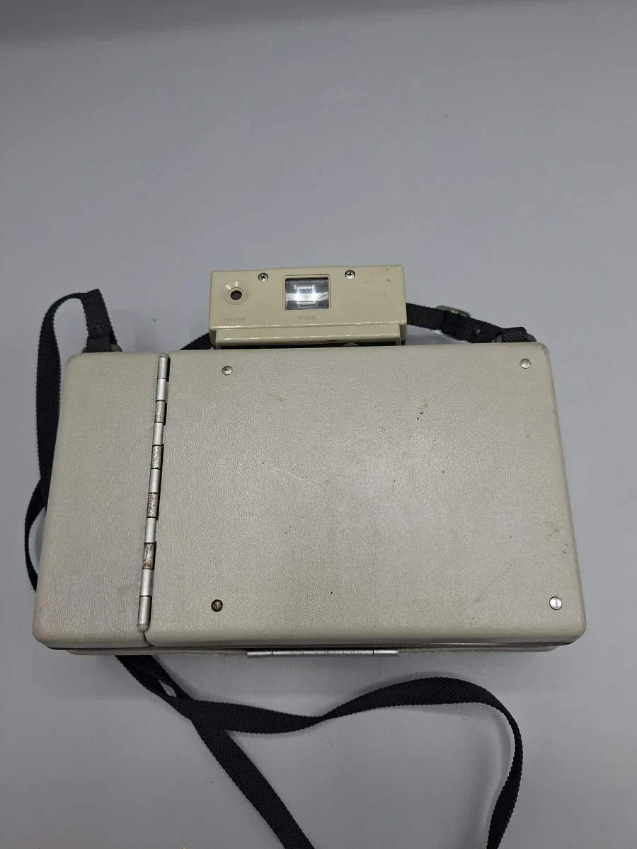 Vintage Polaroid Automatic 320 Land Camera (1969-1971) + Originele Handleiding! - foto 4