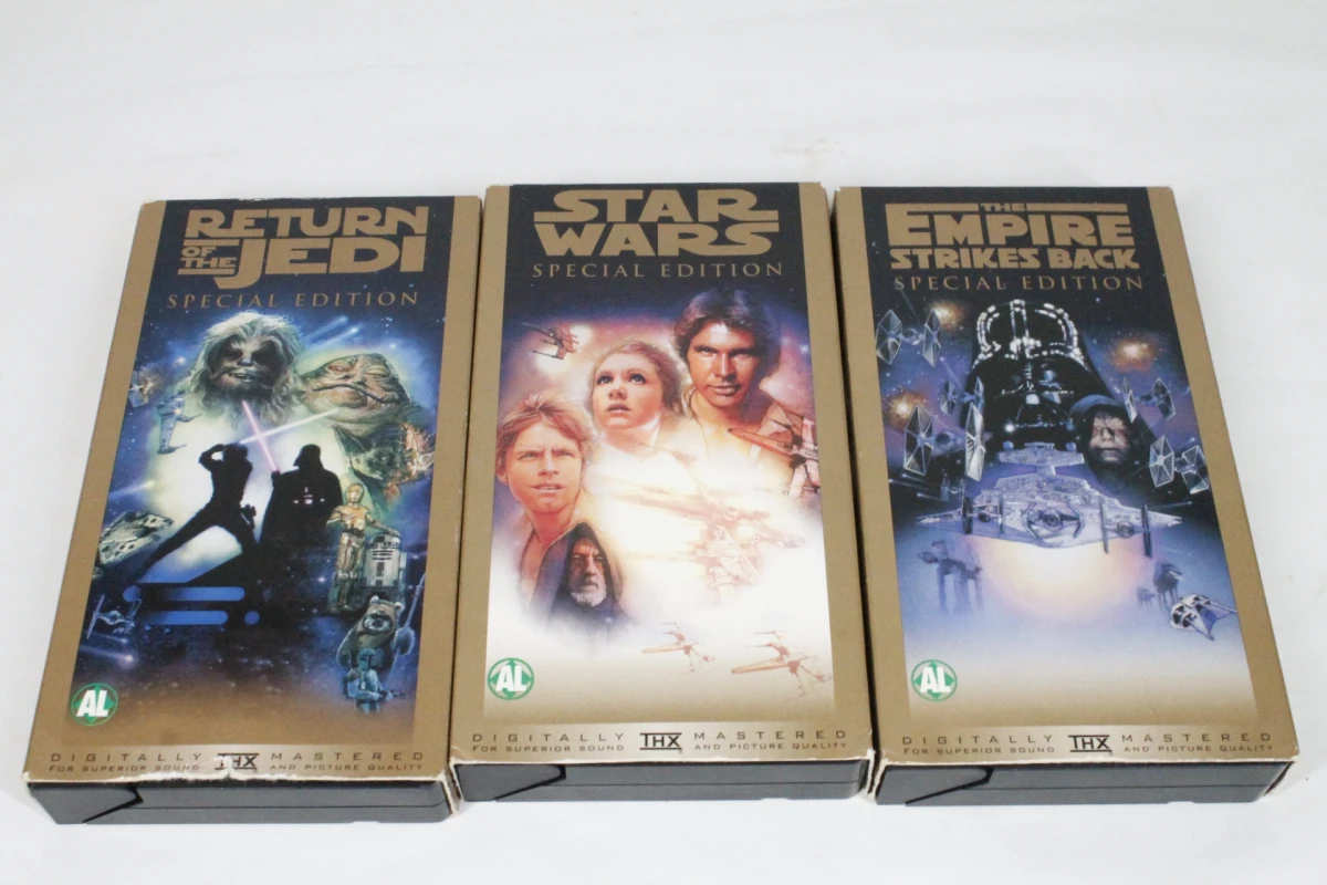 Star Wars Trilogy Special Edition VHS boxset - foto 2