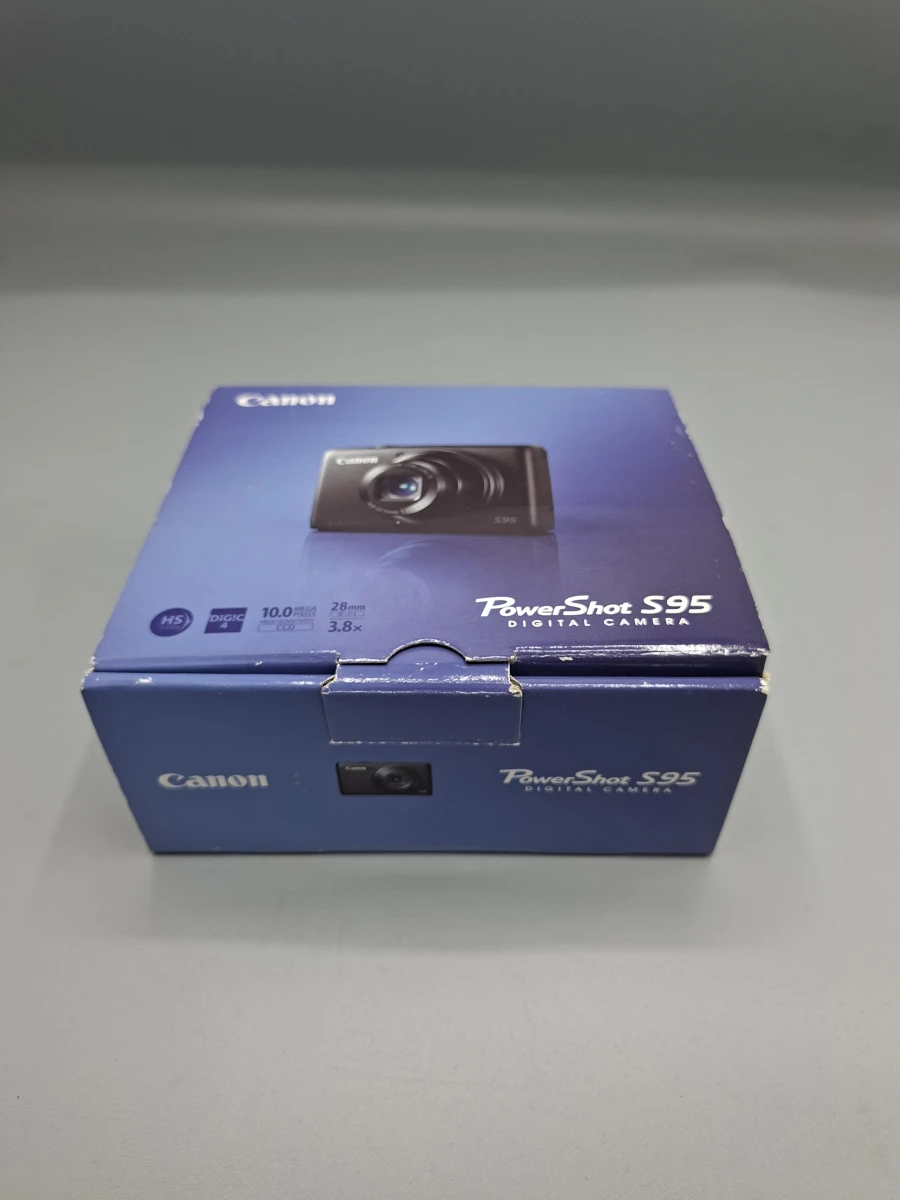 Complete Canon PowerShot S95 Premium Compactcamera – In Originele Doos + Accessoires & 8GB SD! - foto 4