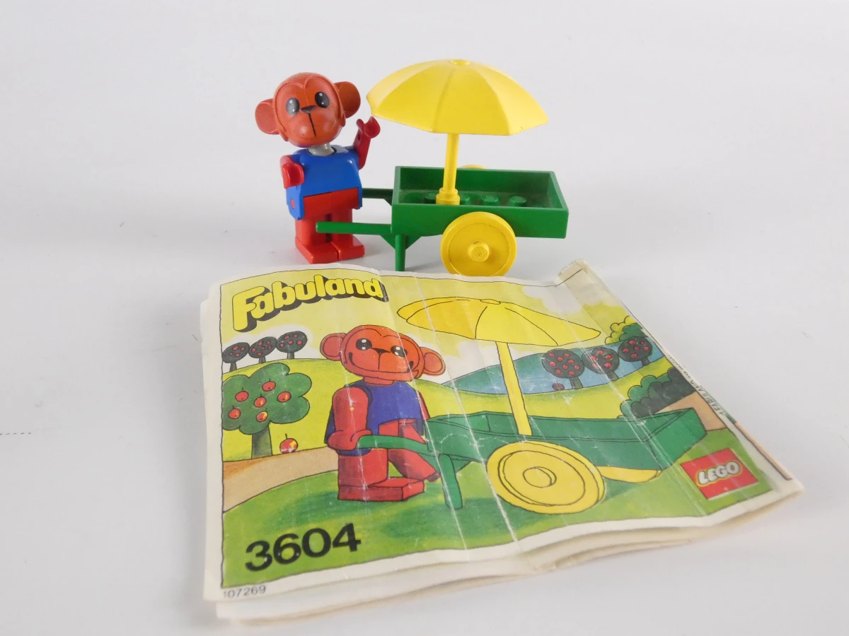 Vintage LEGO Fabuland bouwset met handleidingen - foto 2